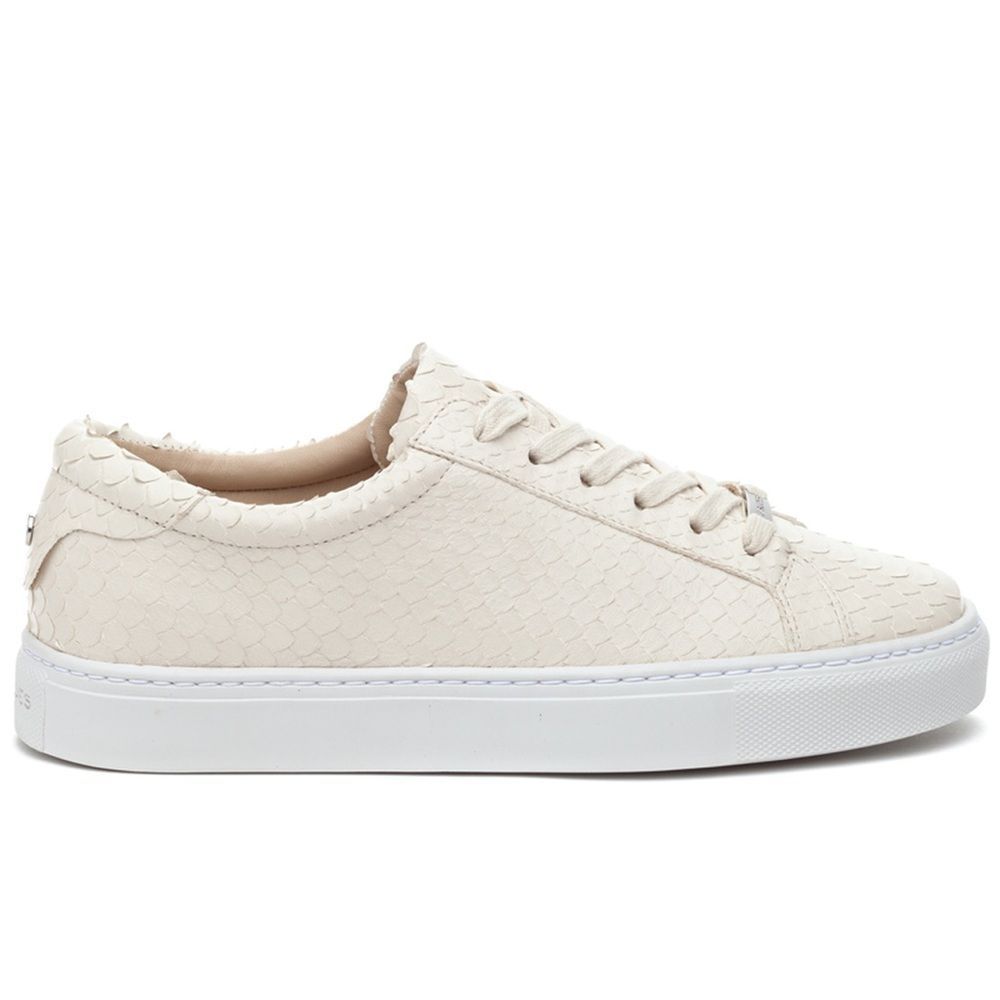 J/SLIDES LACEE CUT Off White Embossed